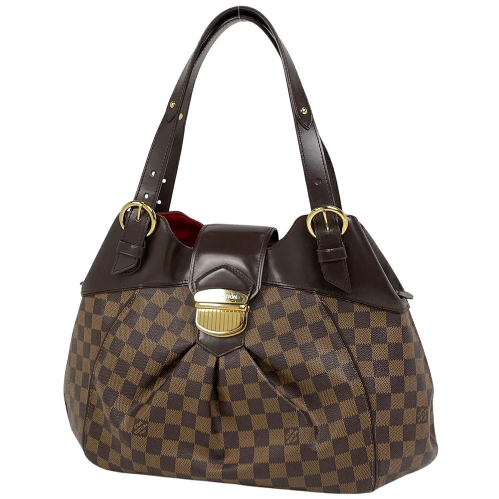 Louis Vuitton Sistina Tote Bag Damier Brown